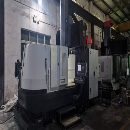 []工期快到了台湾高明龙门机型：KCM-2000SV-P三硬轨法兰.