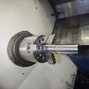 同款两台，日本富士TN-36T数控车床，发那科系统，8寸.